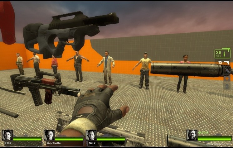 Seburo Mn 23 Smg No Scope Left 4 Dead 2 Gamemaps