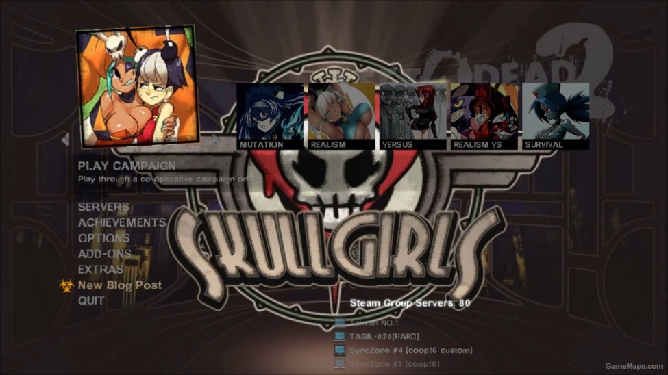 Skullgirls 2nd Encore Intro Hd Background Video Left 4 Dead 2