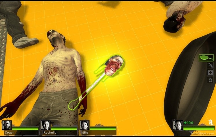 Spitter Bat Baseball Bat Left 4 Dead 2 Gamemaps
