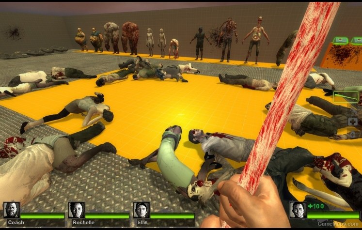 Spitter Bat Baseball Bat Left 4 Dead 2 Gamemaps
