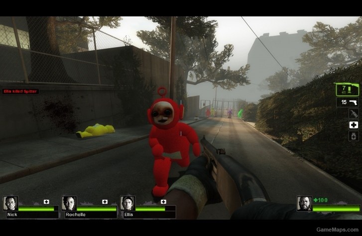 Teletubbies Mod Left 4 Dead 2 Gamemaps