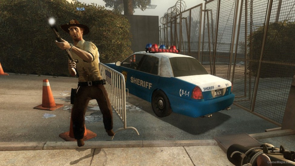 TWD Police Cars (Left 4 Dead 2) - GameMaps