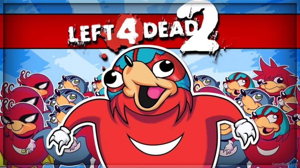 Ugandan Knuckles Replaces Common Infected Left 4 Dead 2 Gamemaps