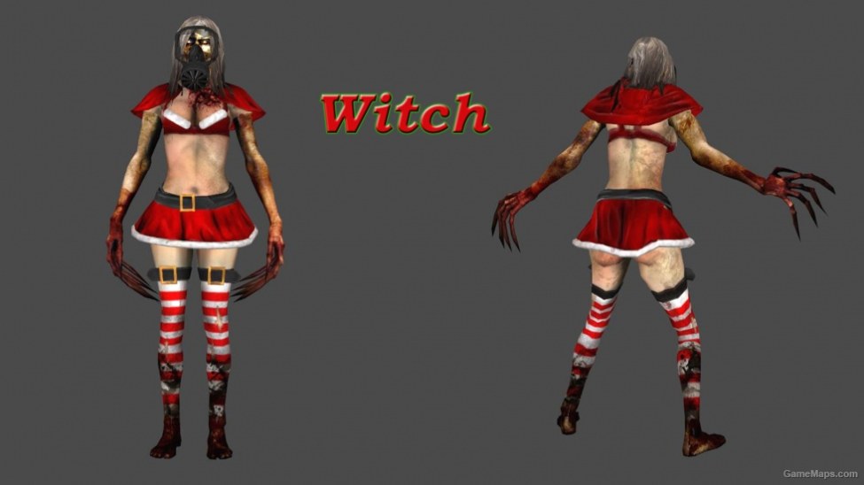 Xmas Stalker Claus Witches Left 4 Dead 2 Gamemaps