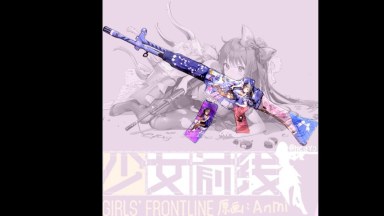 少女前线 K2 黎明之前 替换 scar (Girls Frontline K2 replace- Desert Rifle)