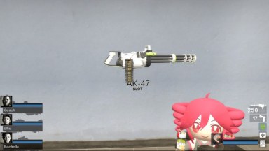 [Blue Archive] COD19 MW2022 Minigun M134 [Izayoi Nonomi's Weapon] [Replace AKM]