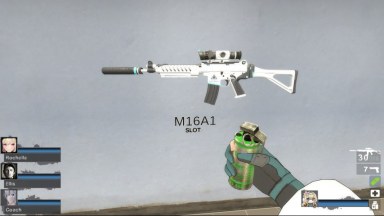 [Blue Archive] COD21 Black Ops 6 Krig C Type [Sunaookami Shiroko's Weapon] (M16A2)