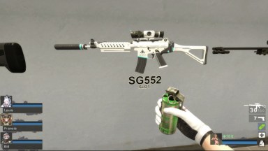 [Blue Archive] COD21 Black Ops 6 Krig C Type [Sunaookami Shiroko's Weapon] [Replace Rifle SG552]