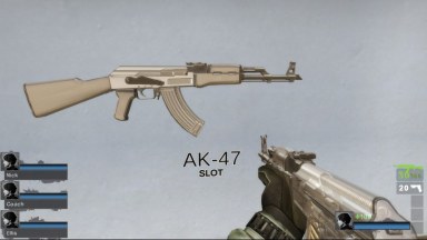 [CFHD]AK47 TRANSPARENT v2 (AKM) [Sound fix Ver]