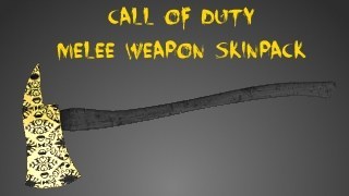 (CoD) Royalty melee skinpack