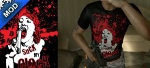 'KMFDM, Suck my Glock' Ellis shirt