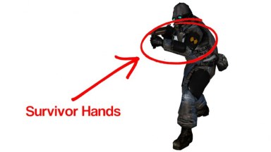 [L4D2] imelman's GMod Combine Viewmodel Hands (Survivor Viewmodel Hands)