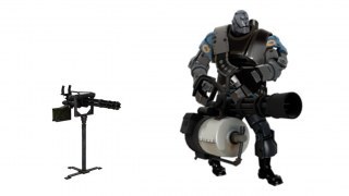 [L4D2] TF2 Mann vs Machine Deflector (Mounted Minigun)