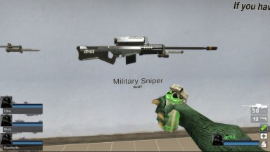 [Miltitary Sniper] Half-Life Vance Overwatch Sniper Rifle v4 [Sound fix Ver, request]