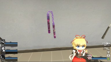 [Mita Miside] Sleepy Mita theme COD21 nunchaku replacement baton [Sound fix Ver]
