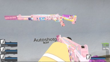 (Without Scope)[Bocchi the Rock!]S890 - Bocchi(Replace m1014) v2