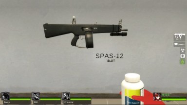 AA-12 Left 4 Dead-Survivors- (SPAS) [request]