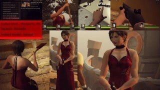 Ada Wong RE4 with Red Dress