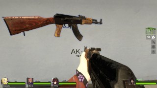 GOLD AK-47 From CODMW 2019 v2 (AK47) [Sound fix Ver] (Mod) for Left 4 Dead  2 