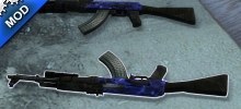 AK47 Mesh Blue Camo