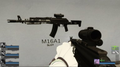 AK74 Tactical (M16A2)