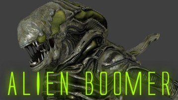 Alien Xenomorph Boomer Aliens Colonial Marines
