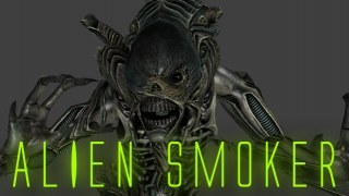 Alien Xenomorph Smoker ( Raven ) AVP Colonial Marines