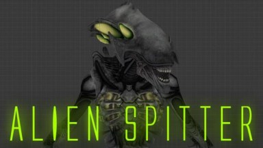 Alien Xenomorph Spitter Aliens Colonial Marines