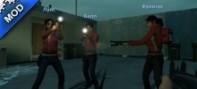 All survivors is Zoey in l4d2 campaigns for multiplayer