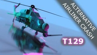 Alternative Airplane Crash Scene (T129 ATAK Custom sound-l4dkk)