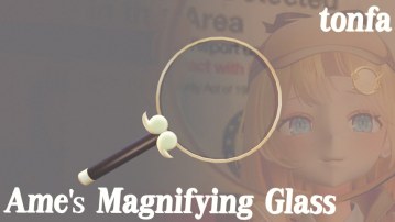 Amelia Watson's Magnifying glass [replace Tonfa]