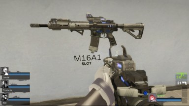 AR-15 ES electromagnetic storm (M16A2)