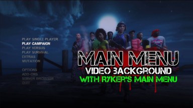 Background Video with Ryker's Main Menu mod