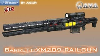 Barrett XM209 Railgun (Aliance of Valiant Arms) (Sniper Military Replace) v3