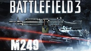 Battlefield 3 M249 SAW