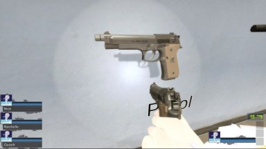 Beretta 92FS Inox "Sword Cutlass" (9mm Pistols) [Dual pistols]
