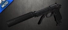 Beretta 93R suppressed