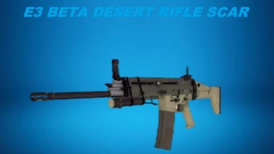 BETA E3 DESERT RIFLE SCAR