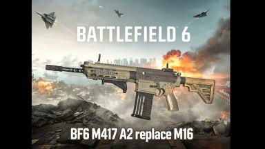 BF6 M417A2 M16A2 RIFLE