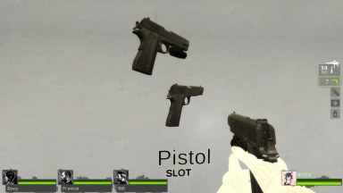 Black 1911 Arbys pistol animations (Pistol & Dual Pistol) [Sound fix Ver]