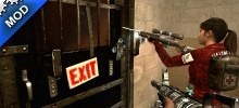 black Safe Room Door V2