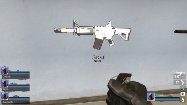Blue Archive Shirasu Azusa SKIN M4A1 [Desert Rifle] [request]