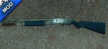 Bluish Chrome Shotgun