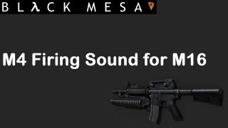 BM:S M4 Firing Sound for M16