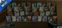 Book and Magazine Shelf Reskin HD