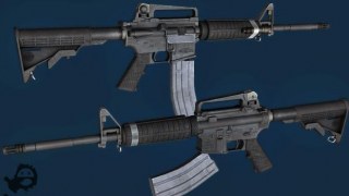 Bushmaster M4A1 Blackish with no sounds