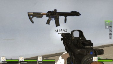 Call Of Duty Modern Warfare 2019 M4 Blue Print Zip Tie(LVOA-C) v3 (M16A2) [Sound fix Ver]