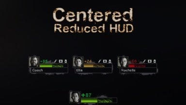 Centered Reduced Default HUD