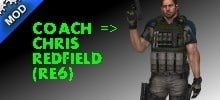 Chris Redfield (RE6) Replaces Coach