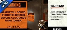 Coach reads properly the CEDA decontamination chamber poster